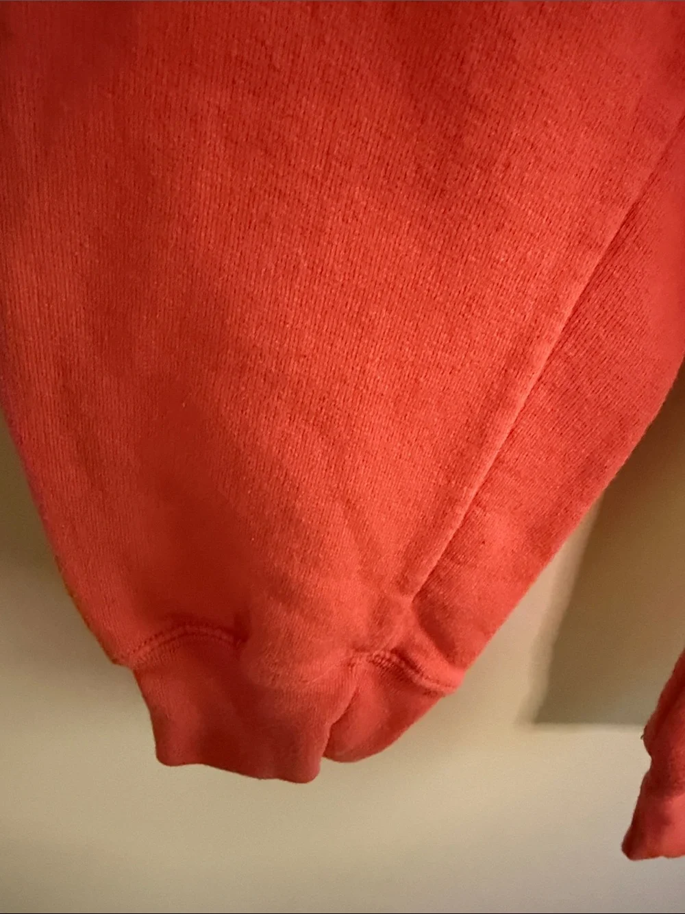 Champion Woman’s Bright Orange Logo Joggers with Script Side Graphic